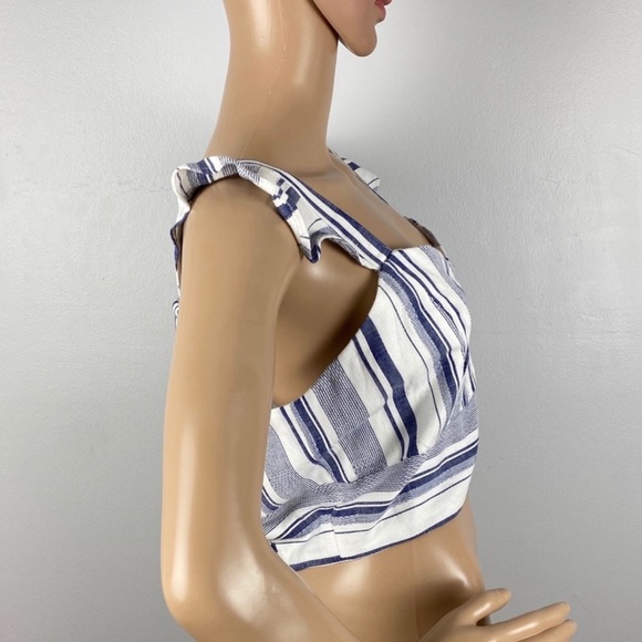 NEW PARKER STRIPED CROP TOP - Picture 5 of 8